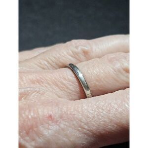 10K Gold Filled sterling silver ring size 8